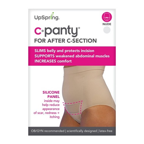 UpSpring C-Panty C-Section Recovery High Waist Underwear - Nude - S/M - image 1 of 4