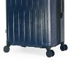 Olympia USA Large Checked Sidewinder 30" Hardside Spinner Suitcase with Utility Hook - 4 of 4