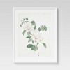 (Set of 2) 24" x 30" Flowers Framed Wall Art White - Threshold™ - image 3 of 4
