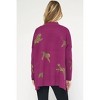 Women's Leopard Pullover Tunic Sweater - entro - 4 of 4