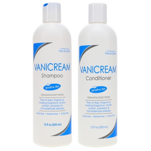Vanicream (free & Clear) Shampoo 12 Oz Oz Combo Pack : Target