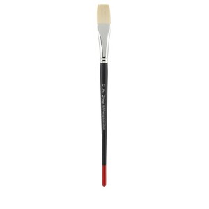 Creative Mark Powercryl Ultimate Acrylic Paint Brushes - Flat Assorted, Artist Paint Brushes, 3 Diameters of Synthetic Hair Filament, Fine Control of - 1 of 4