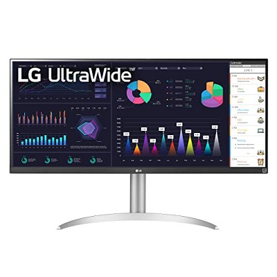 Manufacturer Refurbished LG 29WQ600-W UltraWide 29" HDR Monitor, White
