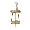 LIVAREEmlen Round Accent Side Table for Bedroom & Living Room - 2 of 4