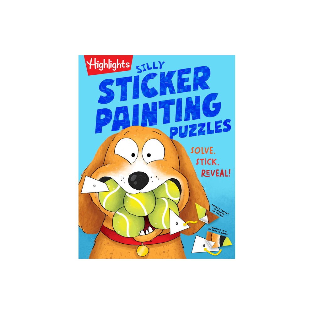 Silly Sticker Painting Puzzles - (Paperback)
