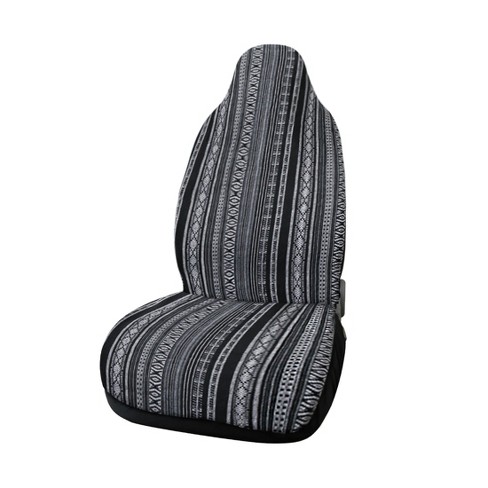 Unique Bargains Universal Baja Car Durable Front Bucket Seat Cover Gray