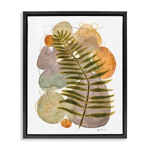 Stupell Industries Abstract Fern & Pebbles, 17" x 21" - 1 of 4