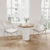 homfan  Meta lFolding Chairs Portable Kitchen Chair Foldable ，350lb Weight - 2 of 4