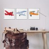 Stupell Industries Triple Colorful Airplanes Drawing, 17" x 17" - 2 of 4