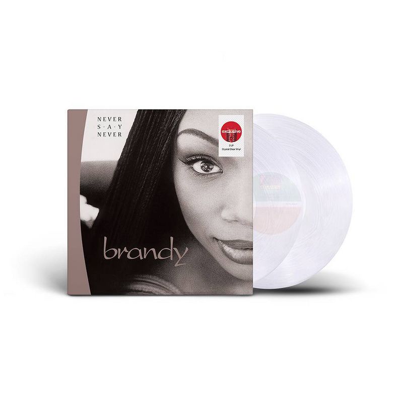 Brandy - Never Say Never (Target Exclusive, Vinyl) (Crystal Clear), 1 of 2