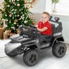 Electric Ride-on Car, 12v 4.5AH Dual Motor 35w Power, Single Seat Car Style for Kids, Durable Children's Outdoor Toy Vehicle Bithday - 3 of 4
