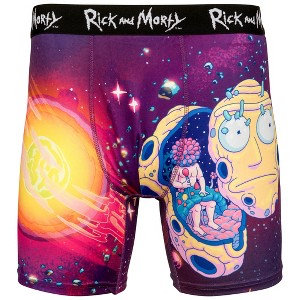 Mens Rick And Morty Cromulon Boxer Briefs - 1 of 4