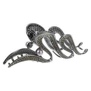 Unique Bargains Women's Metal Hair Claws 5.47"x2.32"x1.61" 1Pc - 1 of 4
