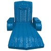 California Sun Deluxe Unsinkable La Jolla Lounger - Foam Cushion Pool Chaise Chair - 4 of 4