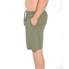 At The Buzzer Men's Pajama Shorts  -  Sleepwear Bottoms for Men with Pockets -  PJs - 2 of 3