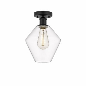 Cindyrella - 1 Light Semi-Flush Mount In Nautiical Style-11.25 Inches Tall and 8 Inches Wide - 1 of 1