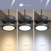 Gulches Light Pro 52 in LED Indoor Jet Black Smart Ceiling Fan with Light Kit and Reversible DC Motor - 4 of 4