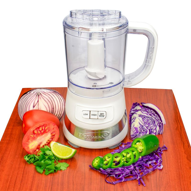 Brentwood FP-549BK 3-Cup Food Processor, 2 of 7