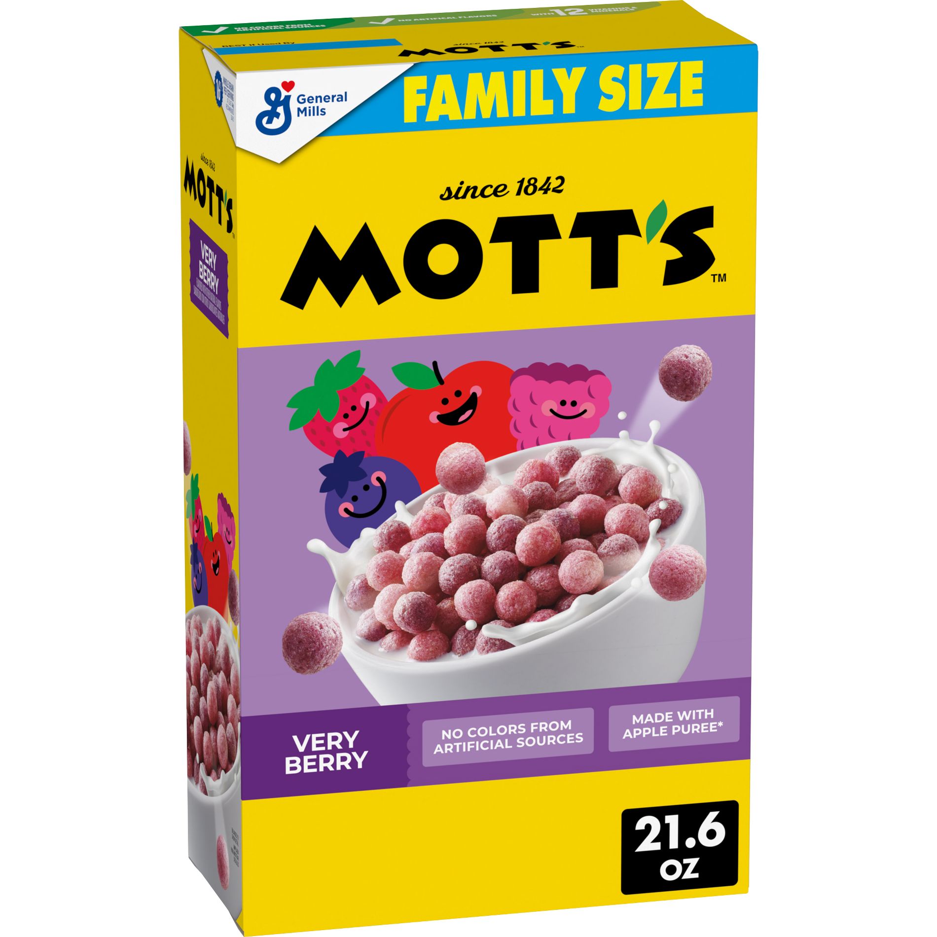Mott's Very Berry Family Size Breakfast Cereal - 21.6oz