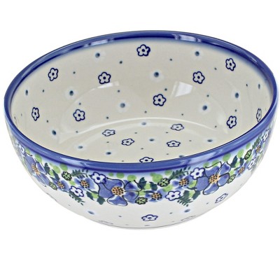 Blue Rose Polish Pottery Hannah Small Serving Bowl : Target