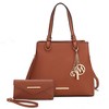 MKF Collection Kearny Vegan Leather Women’s Tote Bag with Wallet by Mia K- 2 pieces - 2 of 4