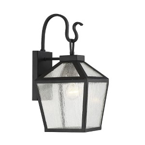 Savoy House Woodstock 1 - Light Wall Light in  Black - 1 of 4