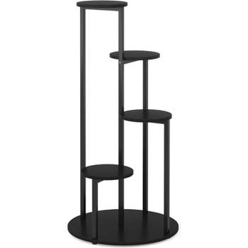 Tribesigns 4-Tier Plant Stand, Black