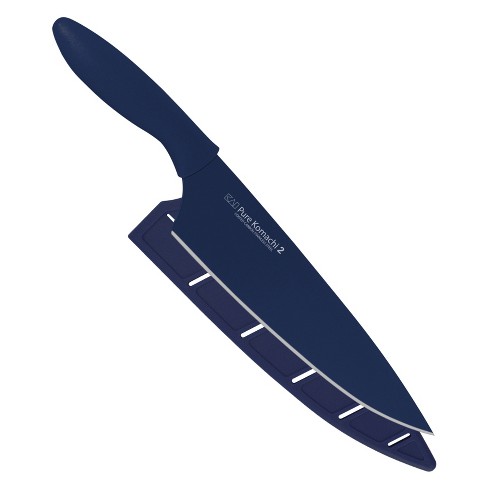 Komachi 8 Chef's Knife with Sheath, Navy