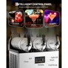 Garvee Commercial Slushy Machine, 900W Stainless Steel Slushie Maker, Fast Cooling & Low-Noise, Auto-Clean for Restaurants, Cafes, Food Trucks - 3 of 4