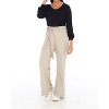 Women's Loungewear Wide Leg Pants - SKEMO - 2 of 2