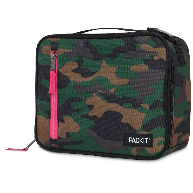 Packit Freezable Classic Lunch Box - Camo Hot Pink, 3 of 13