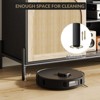 TV Stand with 3 Drawers for Living Room, Entertainment Center with Storage, Rattan Media Console Ith Metal Legs - 4 of 4