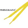 Elerevyo Colorful Gradient Flat Shoelaces Shoestring Shoe Laces for Sneakers 1 Pair - 3 of 4