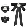 INSPIRE CHIC Women's Elegant Pre-tied Rhinestone Fashion Bow Ties - 3 of 4