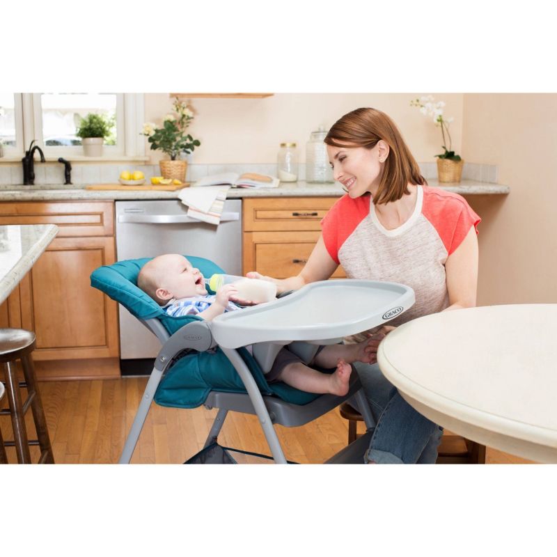 Graco Slim Snacker 2-in-1 High Chair - Whisk, 5 of 7