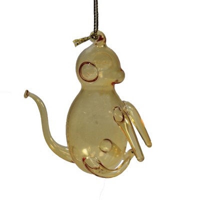 Holiday Ornament 3.0" Balloon Monkey Ornament Birthday Party Animal  -  Tree Ornaments