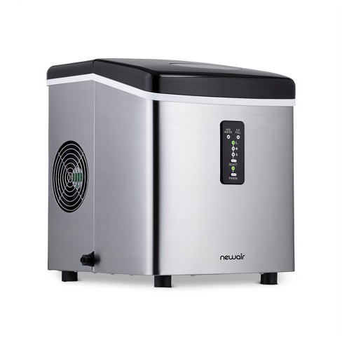 Newair Countertop Ice Maker, 28 Lbs. Of Ice A Day, 3 Ice Sizes, Bpa-free  Parts, In Stainless Steel : Target