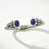 Ross-Simons Lapis Bali-Style Dragonfly Cuff Bracelet in Sterling Silver and 18kt Yellow Gold - 4 of 4