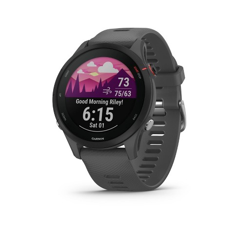  Garmin Forerunner® 255, GPS Running Smartwatch, Advanced  Insights, Long-Lasting Battery, Tidal Blue : Electronics