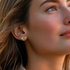 Ross-Simons 0.98 ct. t.w. Multi-Gemstone Jewelry Set: 3 Pairs Of Insect Earrings in 18kt Gold Over Sterling With Multicolored Enamel - 2 of 4