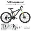 Whisen 26” Adult Mountain Bike with Full Suspension, 21-Speed Gear, Disc Brakes - 4 of 4