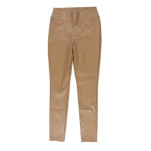 I.N.C International Concepts Womens Faux Leather Casual Leggings - 1 of 2