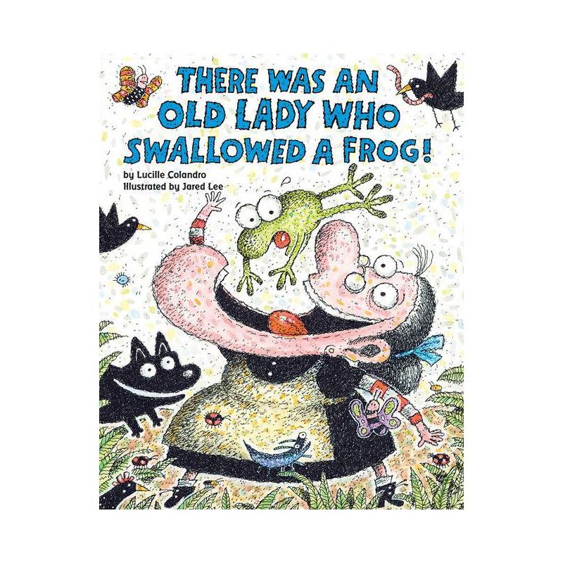 There Was an Old Lady Who Swallowed a Frog! - by  Lucille Colandro (Paperback), 1 of 4