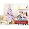 GustoWave Christmas Tree - Artificial Xmas Pine Tree, Holiday Party Decoration for Home Office, Foldable Base, Easy Assembly - 2 of 3