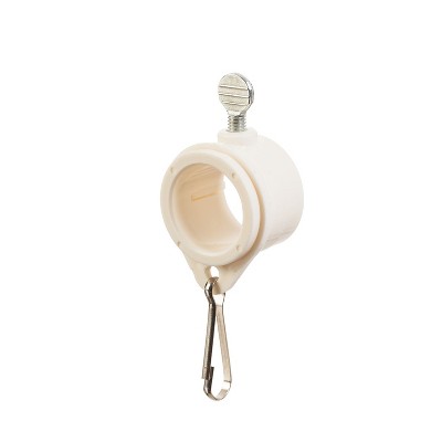 Evergreen Adjustable Clip for House Flag Pole - One Piece