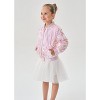 2Bunnies Girls' Cameo Pink Sequin Bomber Jacket - 4 of 4