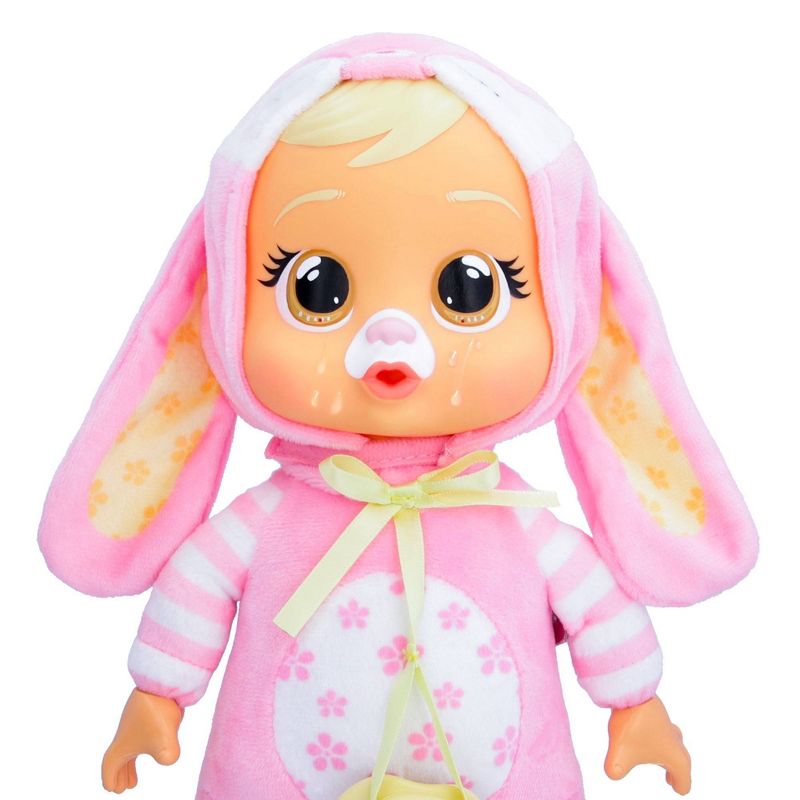 Cry Babies Tiny Cuddles Easter Bunny Lola 9&#34; Baby Doll, 5 of 8