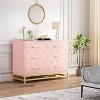 Jojoka Wooden Dresser for Bedroom, Dressers & Chest of Drawers with 3/4/6 Drawers can select, Wood nightstand for Storage and Organization - 2 of 4