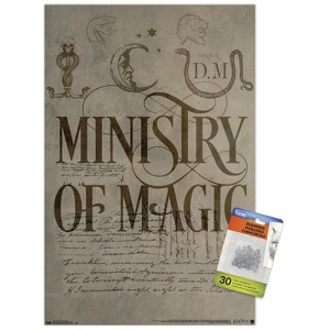 Trends International The Wizarding World: Harry Potter - The Ministry of Magic Unframed Wall Poster Prints - 1 of 4