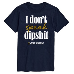 Men's - Yellowstone - Don't Speak Dipsh Short Sleeve Graphic T-Shirt - 1 of 4